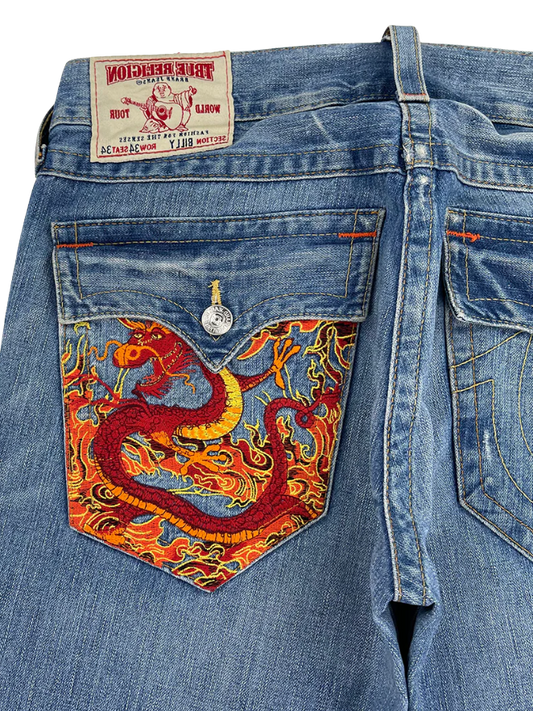 Dragon Patch Jeans
